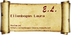 Ellenbogen Laura névjegykártya